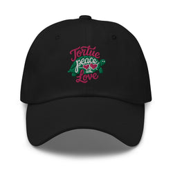 Casquette Tortue <br> Paix Coeur