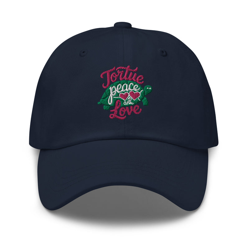 Casquette Tortue <br> Paix Coeur