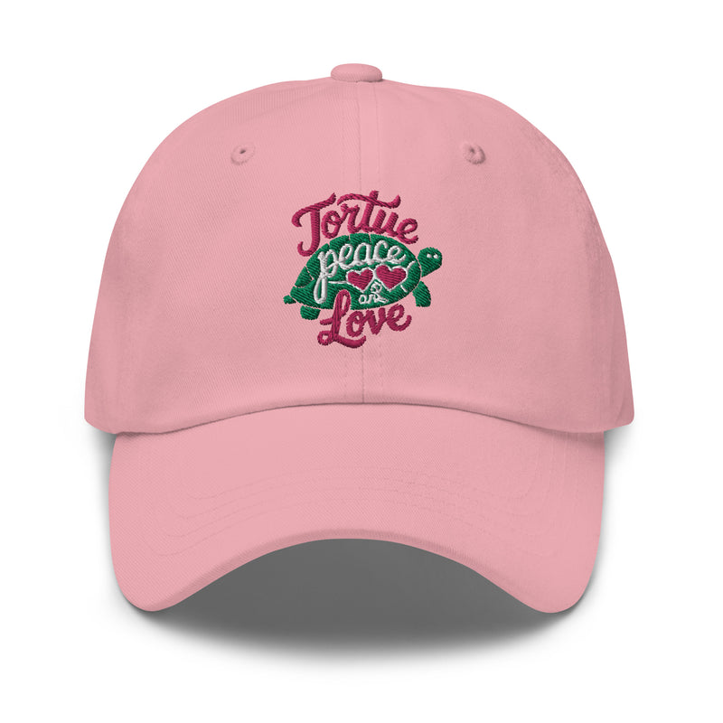 Casquette Tortue <br> Paix Coeur