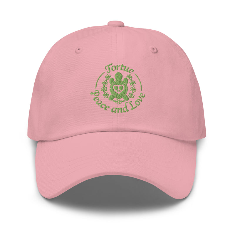 Casquette Tortue <br> Peace and Love