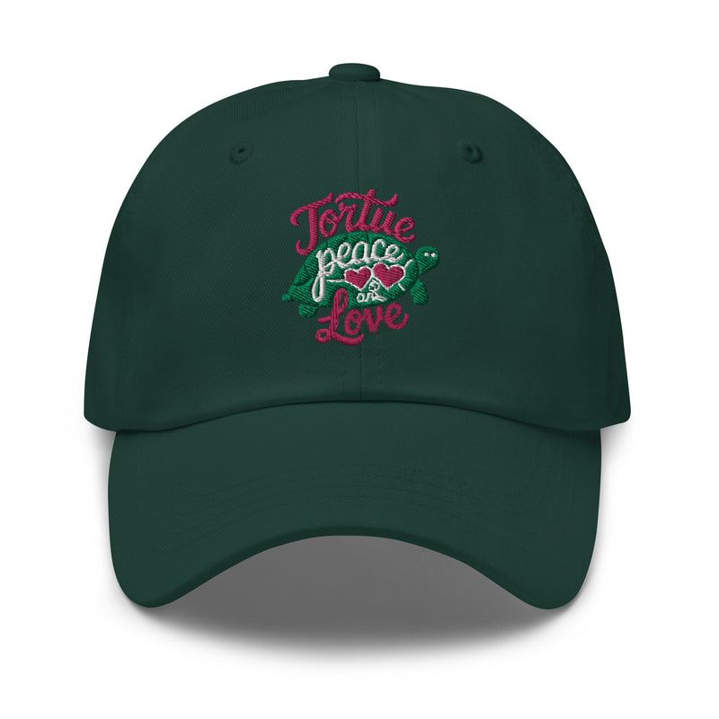 Casquette Tortue <br> Paix Coeur