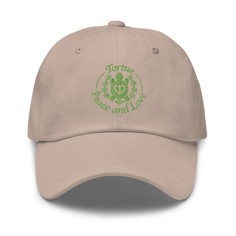 Casquette Tortue <br> Peace and Love