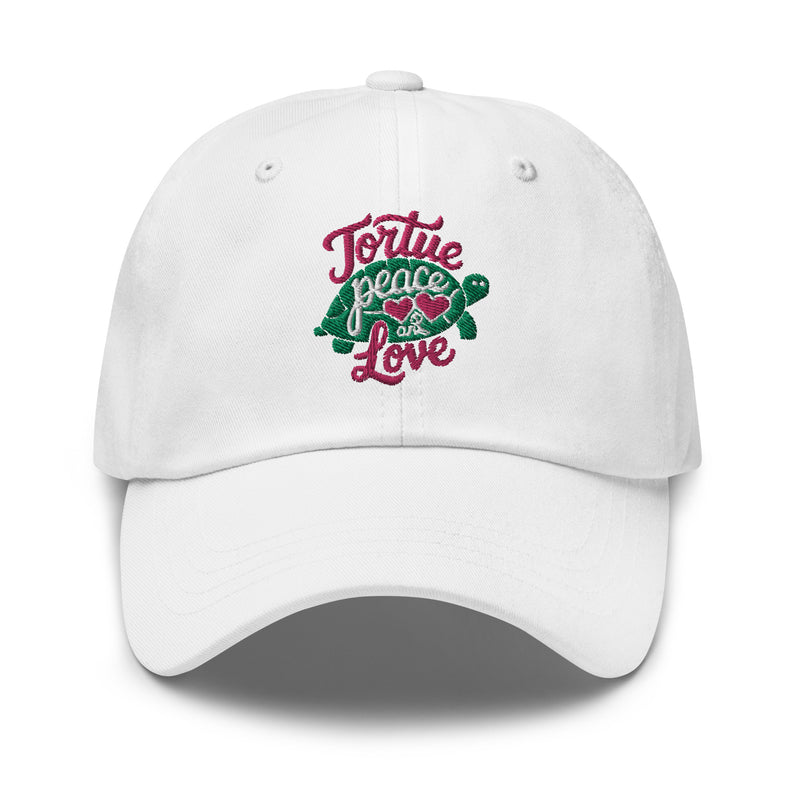 Casquette Tortue <br> Paix Coeur